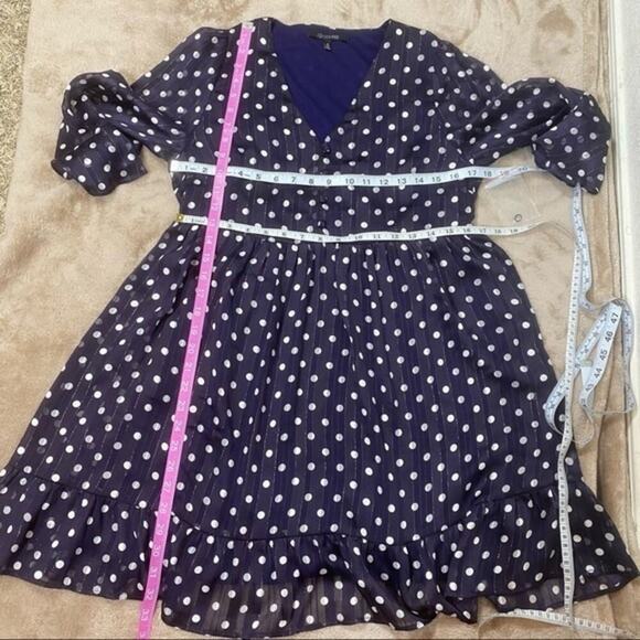 19 Cooper Mini Ruffles flowy polka dot dress NWOT size S - Picture 5 of 10